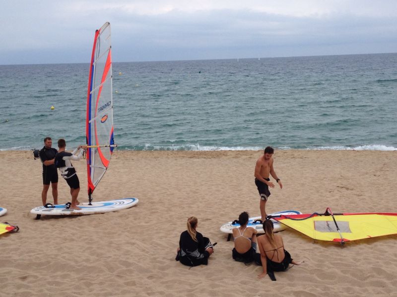 clínic de windsurf setembre 2014
